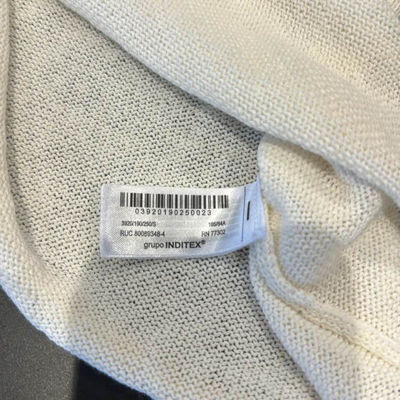 Zara women’s top smooth knitted linen with straps - Picture 4 of 5